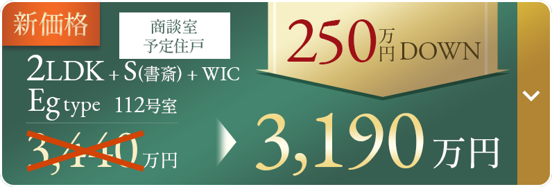 Egプラン 250万円プライスダウン